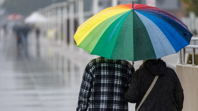 Regen und zum Teil auch stürmischer Wind prägen das Wetter in den nächsten Tagen. (Archivbild)