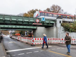 U-Bahn-Fahrten zwischen Wandsbek-Gartenstadt und Farmsen fallen vier Tage lang aus. (Archivbild)