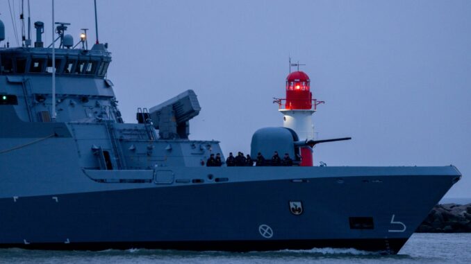 Die Bürgerschaft soll eine Resolution zur Stärkung der Sicherheit in der Ostsee beschließen. (Archivfoto)