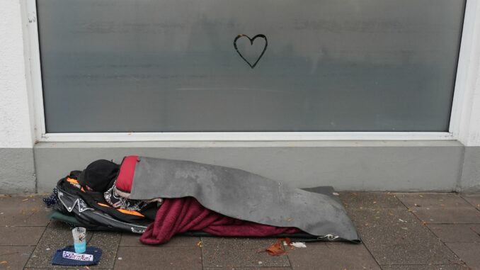 Kälte ist für obdachlose Menschen eine große Gefahr. 