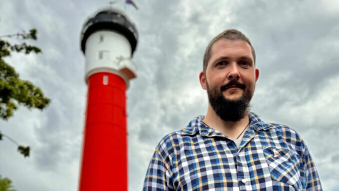 Wangerooges neuer Leuchtturmwärter, Daniel Jochheim, möchte bald freie Trauungen in dem Inselwahrzeichen anbieten. (Archivbild) 