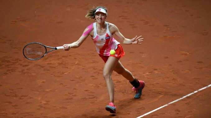 Mona Barthel feiert Heimerfolg in Hamburg (Archiv).