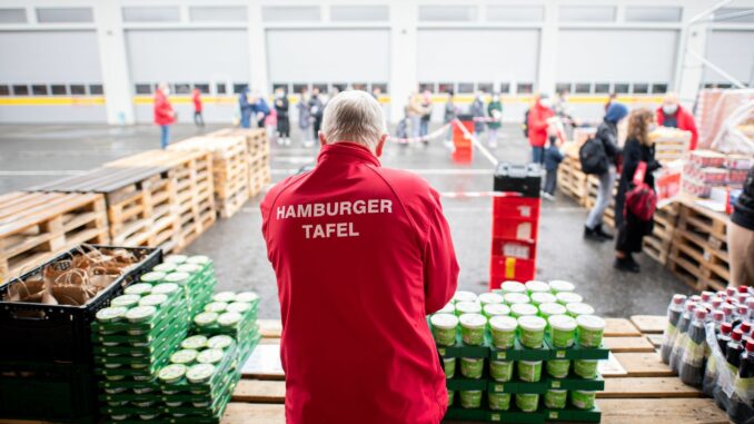 In diesem Jahr feiert die Hamburger Tafel ihr 30-jähriges Jubiläum. (Archivbild)