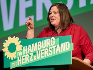 Hamburgs Grüne ziehen mit Katharina Fegebank an der Spitze in den Wahlkampf für die Bürgerschaftswahl am 2. März.