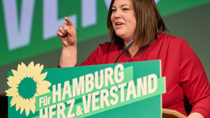 Hamburgs Grüne ziehen mit Katharina Fegebank an der Spitze in den Wahlkampf für die Bürgerschaftswahl am 2. März.