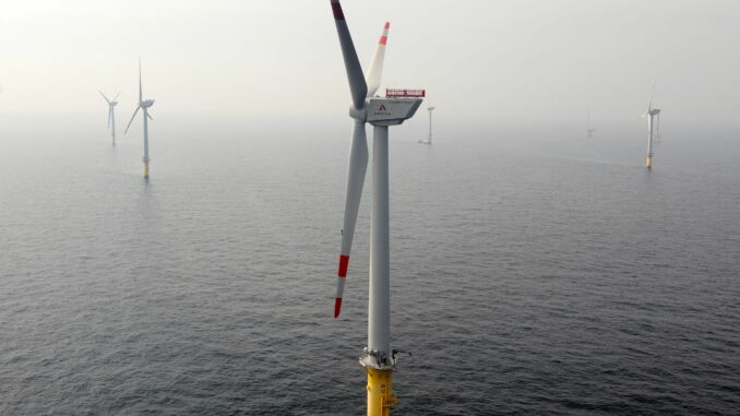 Der erste deutsche Hochsee-Windpark «Alpha Ventus» ging als Testfeld 2010 an den Start. 