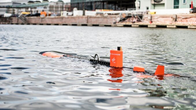 Das autonome Unterwasserfahrzeug «Seekatze» soll der Bundespolizei helfen, Schäden etwa an Datenleitungen zu detektieren.  