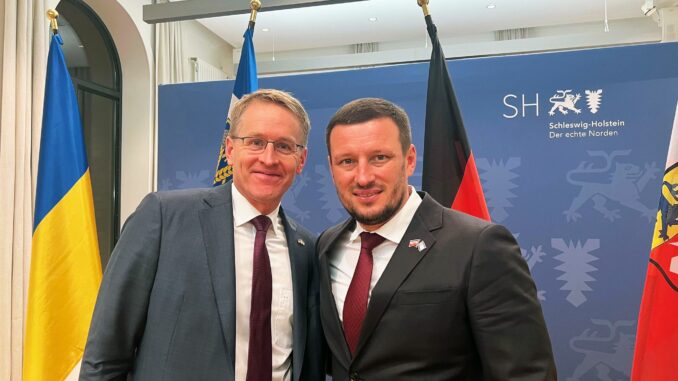 Schleswig-Holstein unterstützt die ukrainische Partnerregion Cherson mit Solarmodulen.