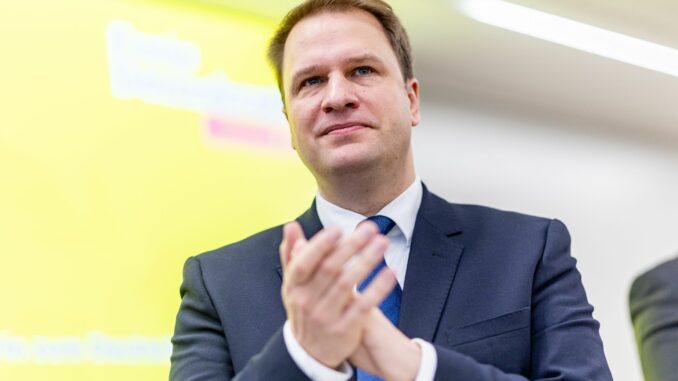 Christopher Vogt ist neuer Vorsitzender der FDP Schleswig-Holstein.