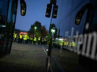 Am Freitag werden erneut Streiks der privaten Busfahrer erwartet. (Archivbild)