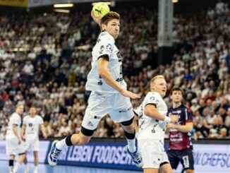 Lukas Zerbe und der THW Kiel spielten in Gummersbach.