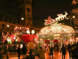 In Hamburg gibt es zahlreiche Weihnachts- und Wintermärkte fürs gesellige Zusammensein und Shoppen. (Archivbild)