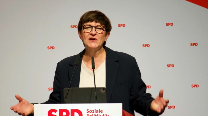 Saskia Esken will Politik für die Leistungsträgerinnen und -träger machen.