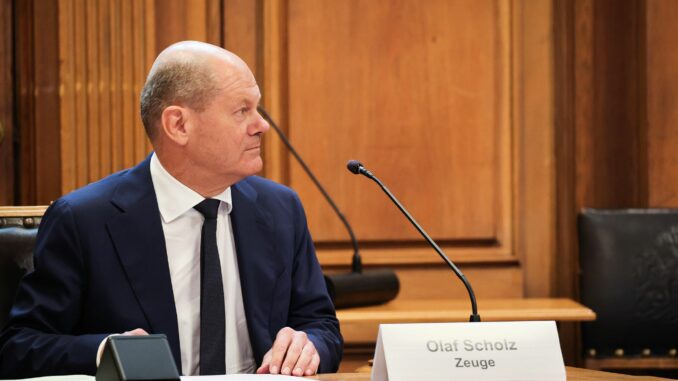 Bundeskanzler Olaf Scholz (SPD) soll zum dritten Mal als Zeuge im «Cum-Ex»-Untersuchungsausschuss der Hamburgischen Bürgerschaft vernommen werden. (Archivbild)