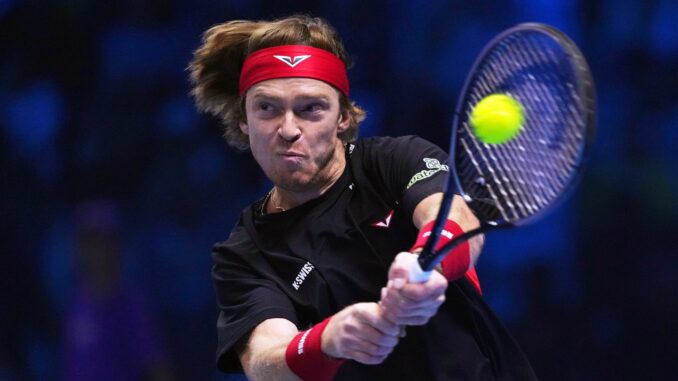 Andrej Rubljow schlägt auch 2025 am Rothenbaum auf.