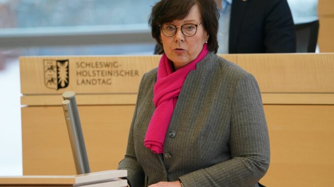 2023 gab es laut Sabine Sütterlin-Waack 8.582 Fälle von häuslicher Gewalt in Schleswig-Holstein. (Archivbild)