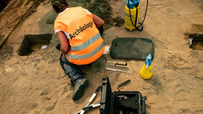 Hinter den Archäologen in Schleswig-Holstein liegt ein arbeitsreiches Jahr. (Archivbild)