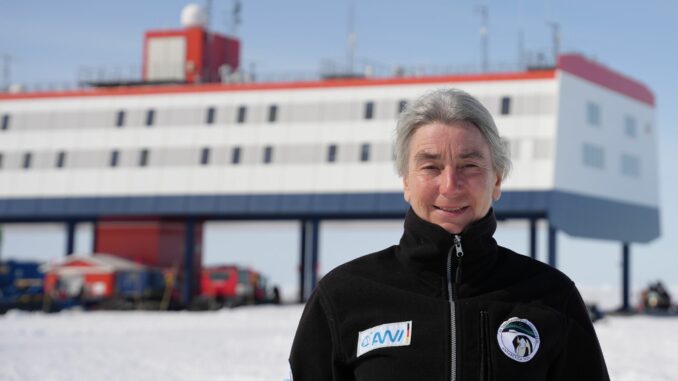 Anja Weber leitet die Forschungsstation des Bremerhavener Alfred-Wegener-Instituts in der Antarktis.