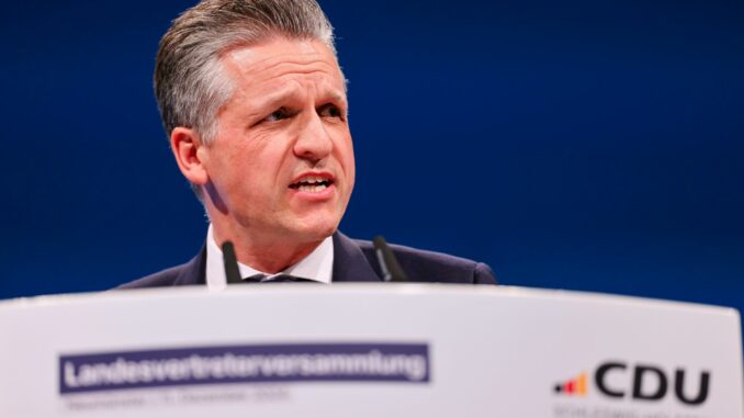 Thorsten Frei will den Standort Deutschland wieder wettbewerbsfähig machen.