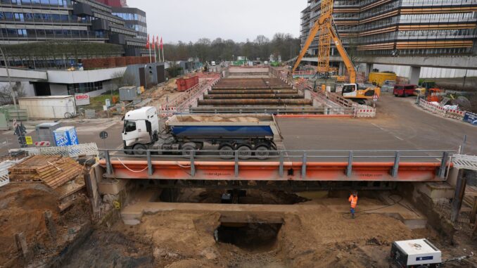 In Hamburg befindet sich die Linie U5 teils im Bau. (Archivbild)