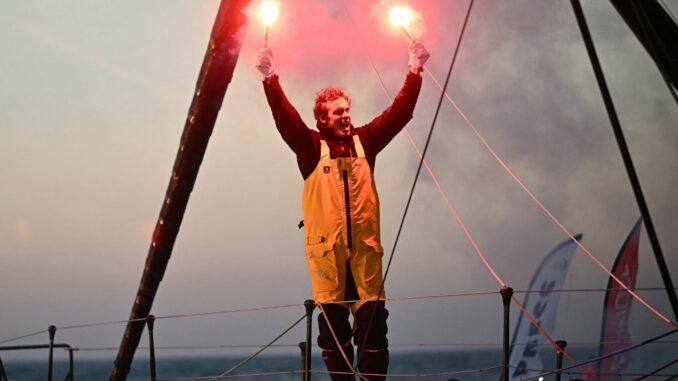 Am Ziel: Vendée-Globe-Sieger Charlie Dalin