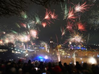 Auch im Norden wurde das neue Jahr mit Feuerwerk begrüßt