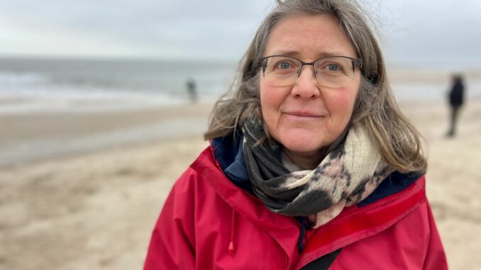 Mehrere Stunden suchten Stefanie Klooß und ihr Team auf Sylt nach dem Wrack. 