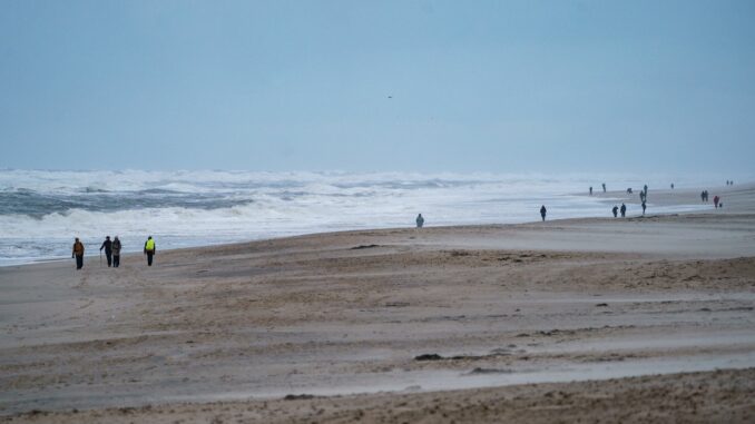 Stürmisches Wetter auf Sylt (Archivbild)