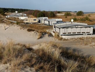 Auf der Dünen-Fläche des Campingplatzes in Prerow soll bald eine anderer Betreiber verantwortlich sein.