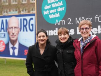 Nach dem Überraschungserfolg bei der Bundestagswahl hoffen die Linken bei der Bürgerschaftswahl am Sonntag in Hamburg auf ein Ergebnis von mehr als zwölf Prozent.