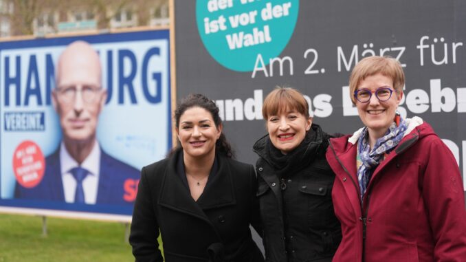 Nach dem Überraschungserfolg bei der Bundestagswahl hoffen die Linken bei der Bürgerschaftswahl am Sonntag in Hamburg auf ein Ergebnis von mehr als zwölf Prozent.