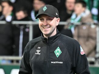 Trainer Ole Werner von Werder Bremen.