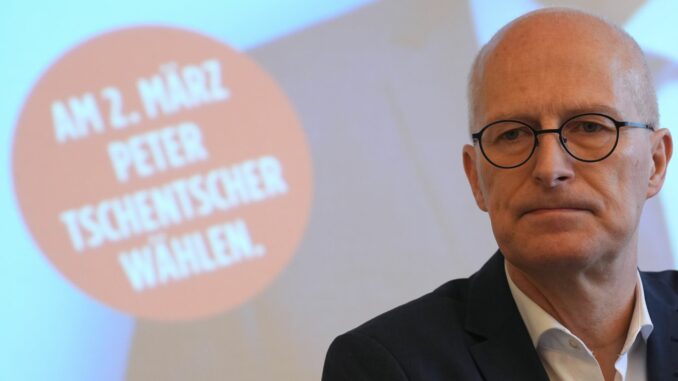 Peter Tschentscher möchte nach der Bürgerschaftswahl weiter mit den Grünen koalieren, wünscht sich aber eine stärkere SPD.