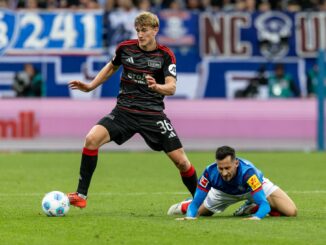 Im Hinspiel verlor Steven Skrzybski mit Holstein Kiel gegen Union