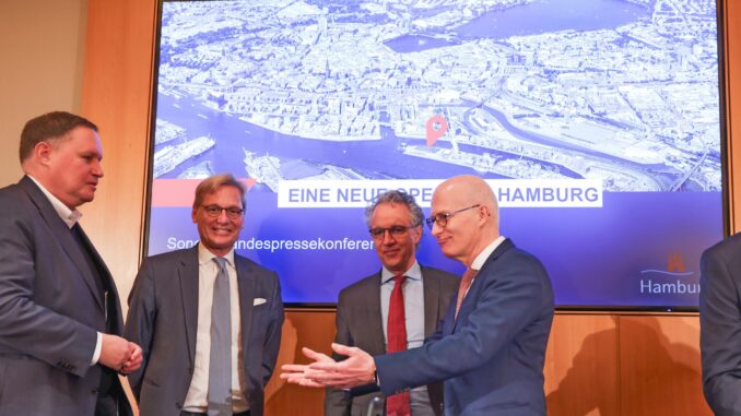 Die neue Oper soll in der Hafencity entstehen