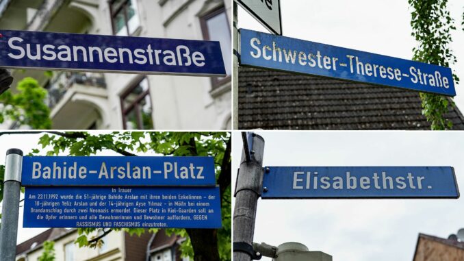 Weibliche Straßennamen sind in einigen Städten noch eine Seltenheit. (Symbolbild)