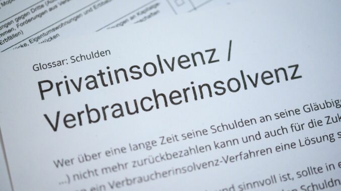 In Schleswig-Holstein hat es vergangenes Jahr mehr Privatinsolvenzen als 2023 gegeben. (Illustration) 