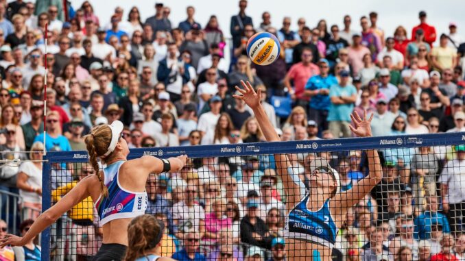 Der Erfolg der Beach-Volleyball-DM bringt den Standort Timmendorfer Strand an die Grenzen.