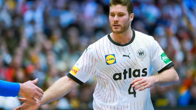 Spielt mit der deutschen Nationalmannschaft gegen seinen Vereinstrainer: Flensburgs Handballer Johannes Golla.