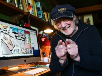 Comiczeichner Rötger Feldmann («Brösel») wird 75 Jahre alt. (Foto Produktion)